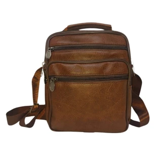 Bolsa Transversal Tiracolo Masculina Pochete de Ombro 19cm