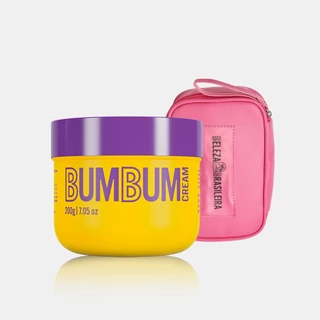 Kit Bumbum Cream Hidratante Corporal- 200g + Necessaire
