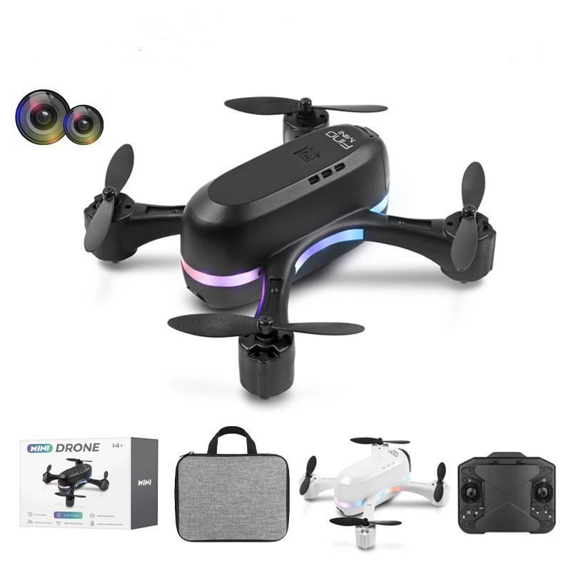 FINO Mini Drone Fluxo Óptico Câmera HD 4K Dupla Wifi Rc Com Quadcopter De