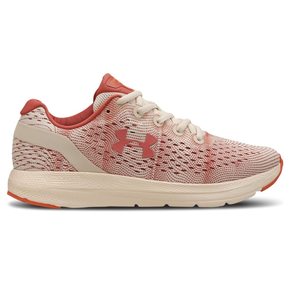 Usado - Tênis feminino Under Armour Charged Prompt - Roxo e rosa 40