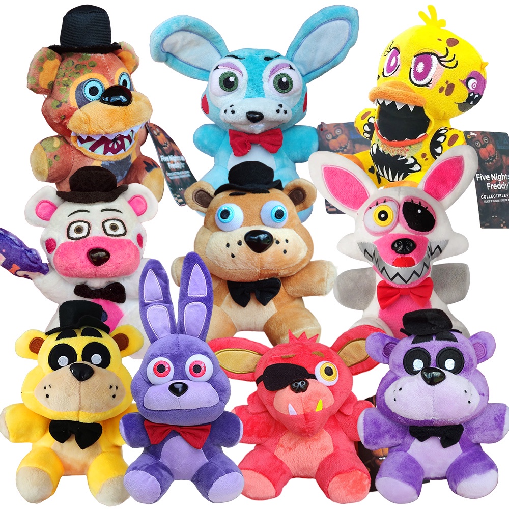 Five nights at freddy's hot sale plushies