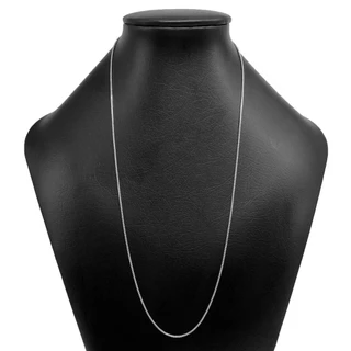 Cordão Veneziana Fina 60cm Corrente Masculina Banhada a Prata 925 em Oferta na Shopee
