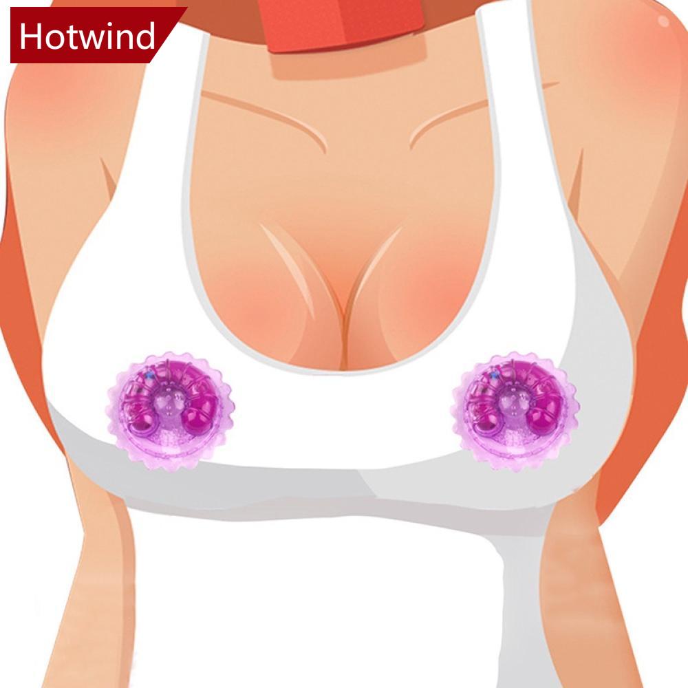 HOTWIND Adicionar À Lista De Desejos 1 Par Vibradores De Mamilos
