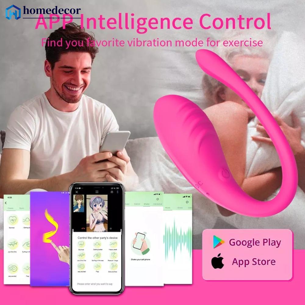 HOMEDECOR Controle De Vibrador Bluetooth No Telefone Celular Loja De Sexo  Silenciosa K6O1 | Shopee Brasil