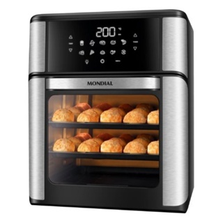 Fritadeira Elétrica Sem Óleo/Air Fryer Mondial AFO-12L-BI
