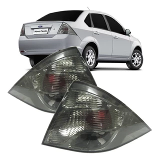Lanterna Sinaleira Farol Traseiro Fiesta Sedan Fumê 2010 A 2013