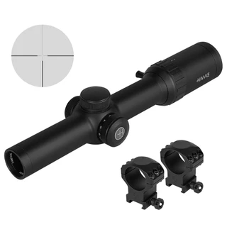 Luneta Vantage 30 1-8x24 Ret L4a Dot Hawke Mount Duplo 20mm