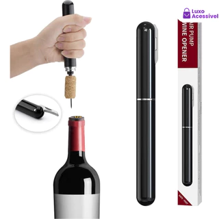 Ferramenta Multiuso com Bomba de Ar: Ideal para Decantar e Abrir Vinhos