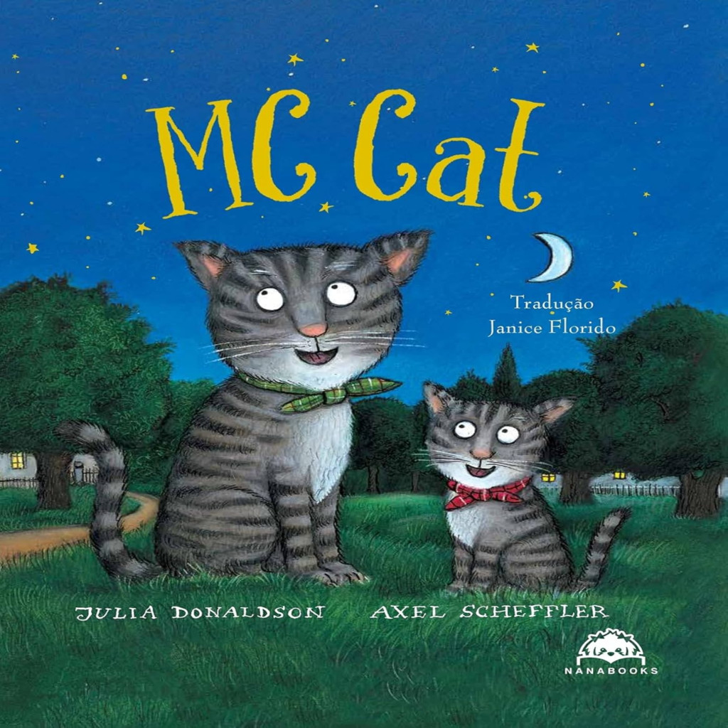 MC Cat (usado brochura) autor Julia Donaldson e Axel Scheffler | Shopee ...