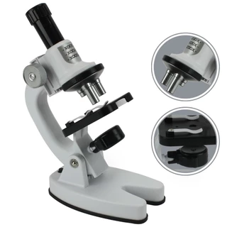 Microscópio de Brinquedo Mini Gen Com Acessórios Luz de Led em Oferta na Shopee