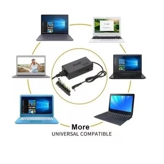 Fonte Carregador Universal Notebook Laptop Computador DELL ACER POSITIVO SAMSUNG