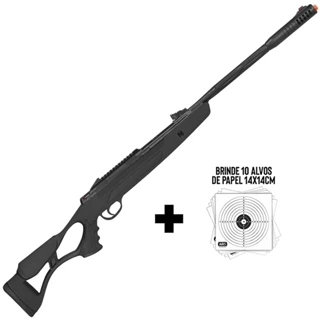 Carabina 5.5 Hatsan Striker Airtact ED 800fps + Alvo Papel