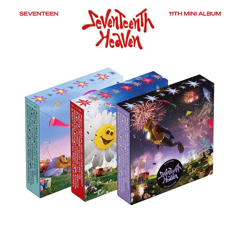 SEVENTEEN - 11TH MINI ALBUM [SEVENTEENTH HEAVEN] | Shopee Brasil