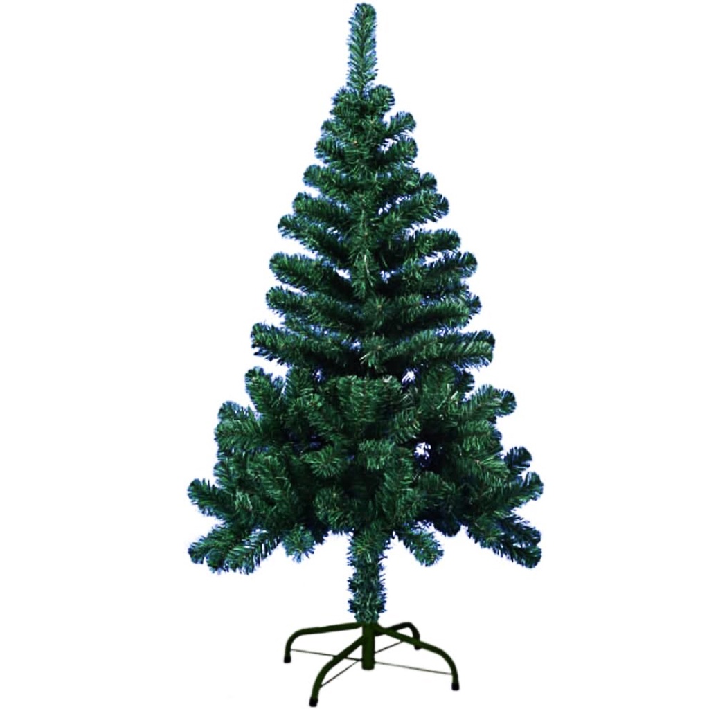 Árvore Natal Com 220 Galhos Verde Luxo Cheia 120 Centímetros