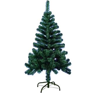 Árvore Natal Com 220 Galhos Verde Luxo Cheia 120 Centímetros