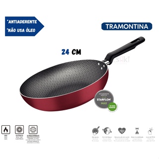 Frigideira Antiaderente Tramontina Loreto 24cm Funda 2,2 L