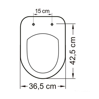 Assento sanitário soft close termofixo Riviera/Nexo Evolution branco Tupan