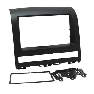 Moldura 7" Central Painel 2 Din Fiat Palio Palio Adventure Palio Weekend Strada Idea Siena 2008/2012