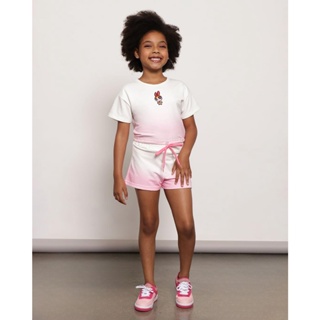 Short Infantil Moletinho As Meninas Super Poderosas Branco