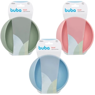 Tigela Bowl Em Silicone Com Ventosa 350ml Introdução Alimentar Buba
