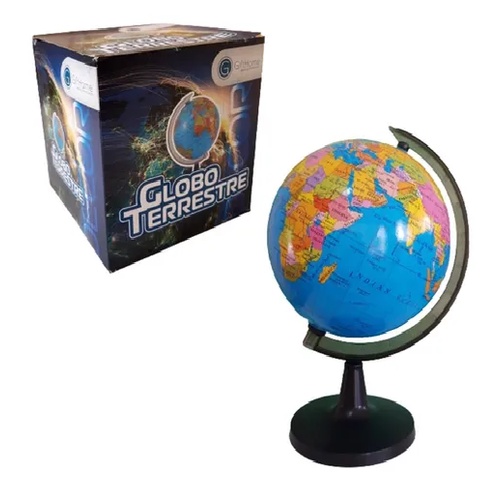 Globo Terrestre FISICO Y POLITICO Mini (16 cm)