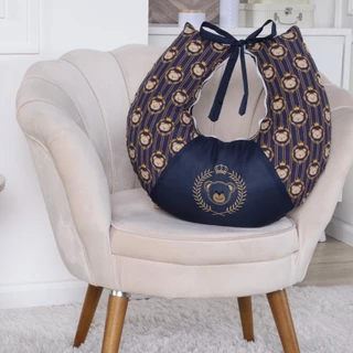 Almofada Amamentação para Amamentar Com Refil e Zíper Várias Estampas 100% Algodão em Oferta na Shopee