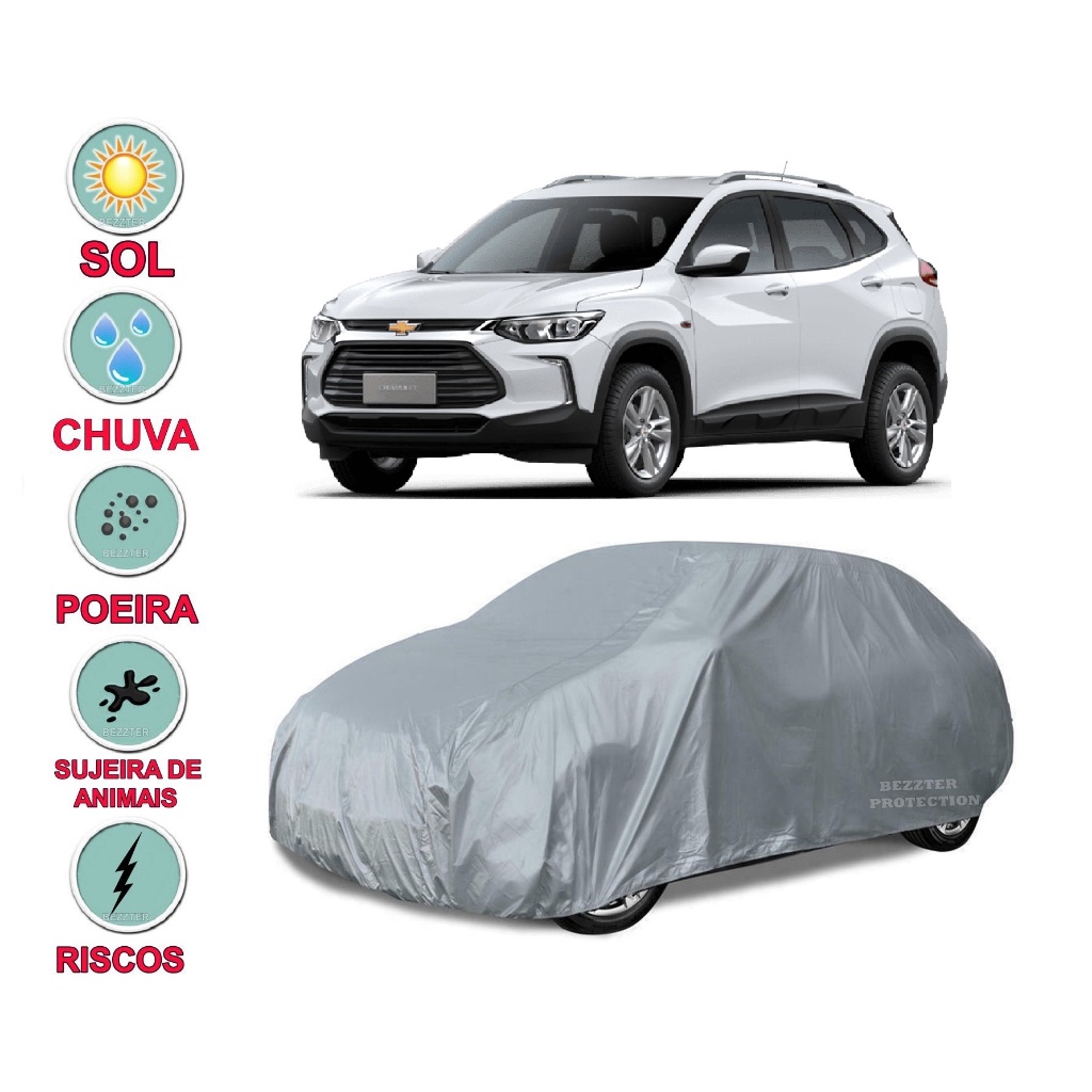 Capa cobrir carro Tracker 100% Impermeável Proteção Total Bezzter