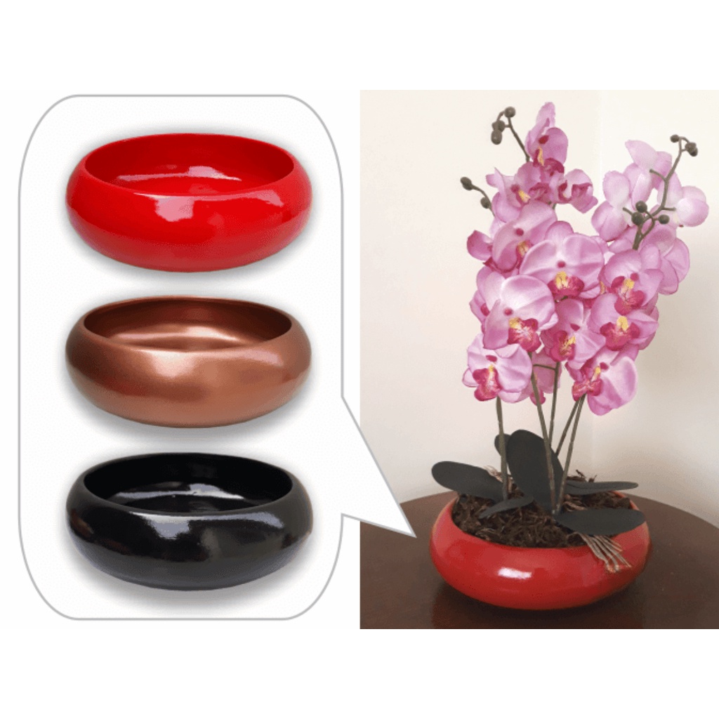 VASO IKEBANA PARA ARRANJOS DE FLORES E PLANTAS