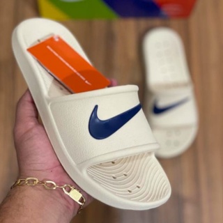 Nike slides with store removable swoosh