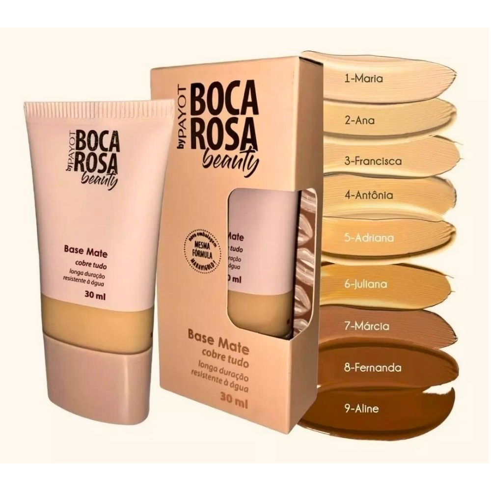 Base Mate Boca Rosa Beauty by Payot Produto Original