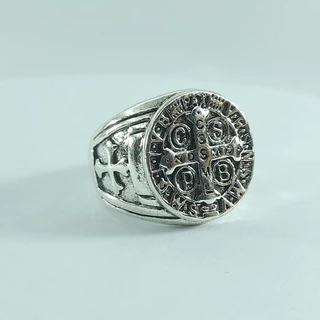 São Bento Anel Masculino Material Leve Aluminio\zamac A pronto Envio