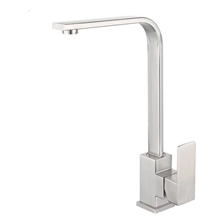 Torneira Para Cozinha Misturador Monocomando Em Aço em Oferta na Shopee