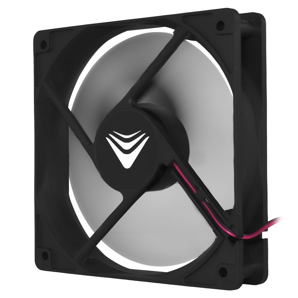 COOLER FAN 12CM 120x120x25mm PRETO SEM LED PC GABINETE GAMER EVUS