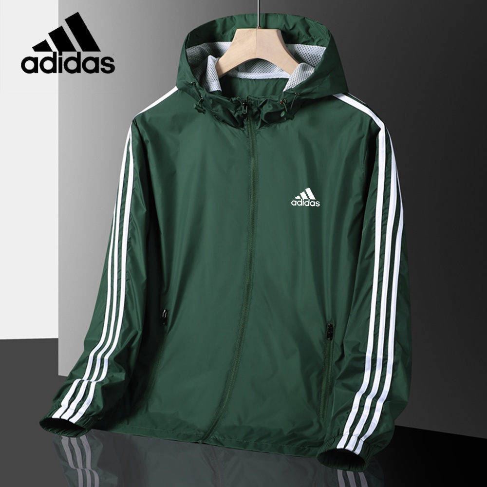 Corta vento verde agua hot sale adidas