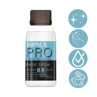 Esmalte Impala Base Seda Tratamento Linha Profissional 60ml
