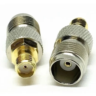Adaptador Conector Tnc Fêmea X Sma Fêmea Antena HT Baofeng