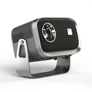 WB Projetor Smart TV 1080p Aurora com Suporte de Ajustável 360° som de 3W foco digital tela ajustável
