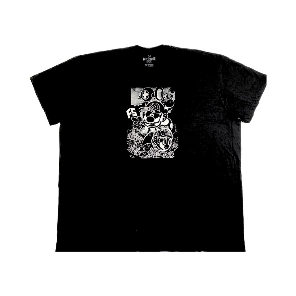 Mario 1 cor - Camiseta Super Plus Size