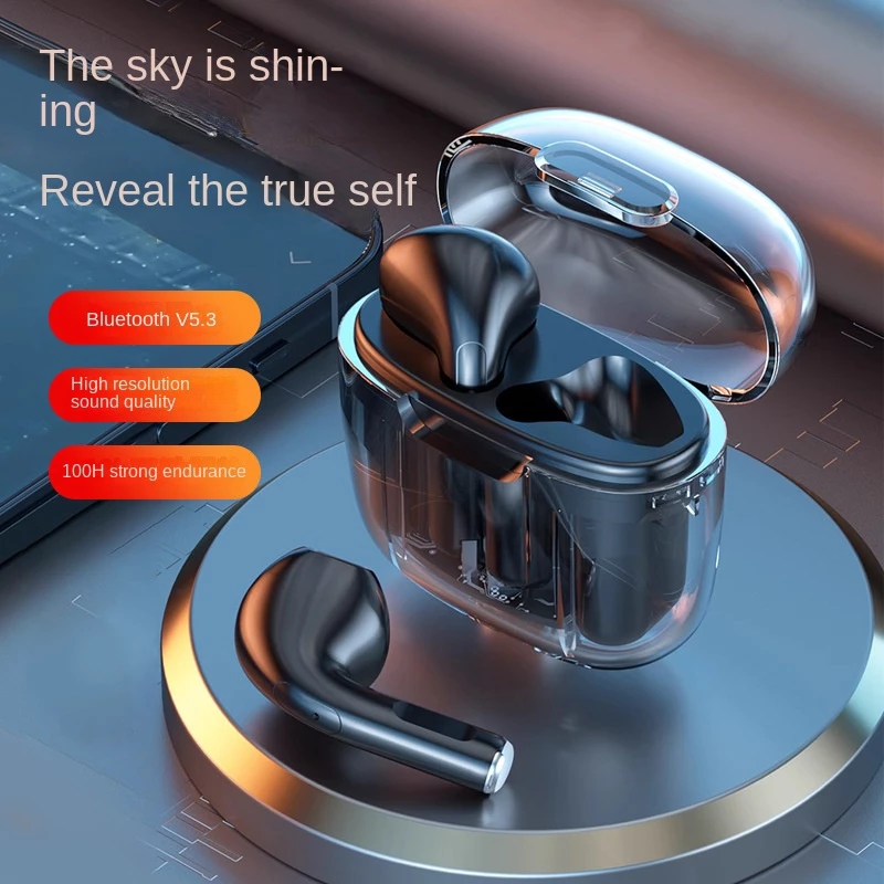 Fone De Ouvido Bluetooth 5.3 Sem Fio Estéreo Com Controle De Toque Som de Alto Qualidade PD-1