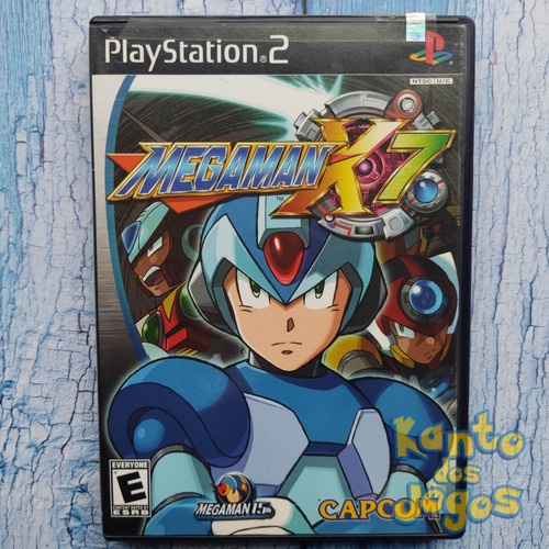 MEGAMAN X7 PROMO Press Book PS2 Playstation 2 Plv Pub