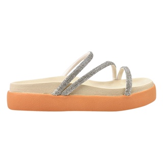 Papete Sandalia Feminina Birken Brilho Strass Luxo