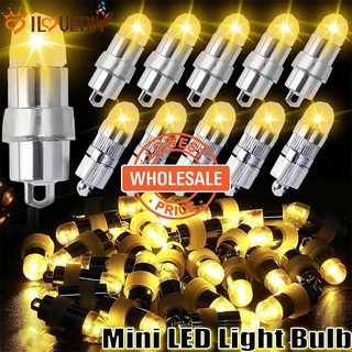 [Wholesale Price] Mini Lâmpadas LED Alimentadas Por Bateria/Luzes De Balão À Prova D'água/Para De Lanterna De Papel De Abóbora/Decoração De Festa De Natal De Halloween