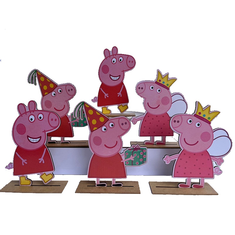 Linda casa da Peppa com teto removível. Festa Peppa Pig - Tema Peppa Pig -  Lembrancinha Peppa Pig -… em 2023