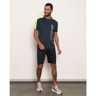 Bermuda Masculina Esporte Texturizada Preta