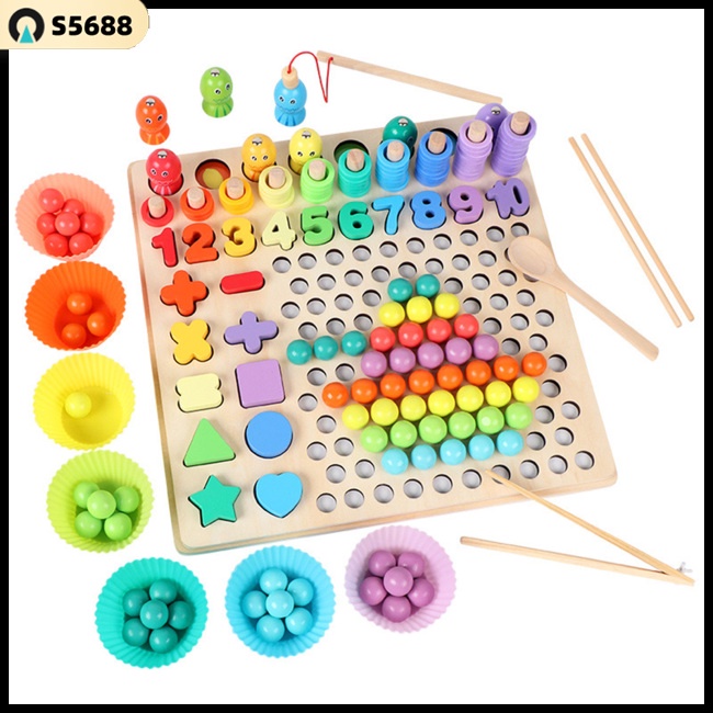 Jogos Infantis Racha Cuca Matemática Massa De Modelar Kit