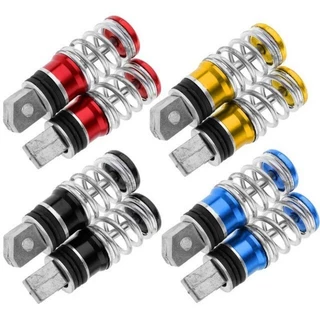 Pedaleira de Moto Esportiva Mola Universal Moto Honda, Yamaha, Kawasaki, Suzuki em Oferta na Shopee