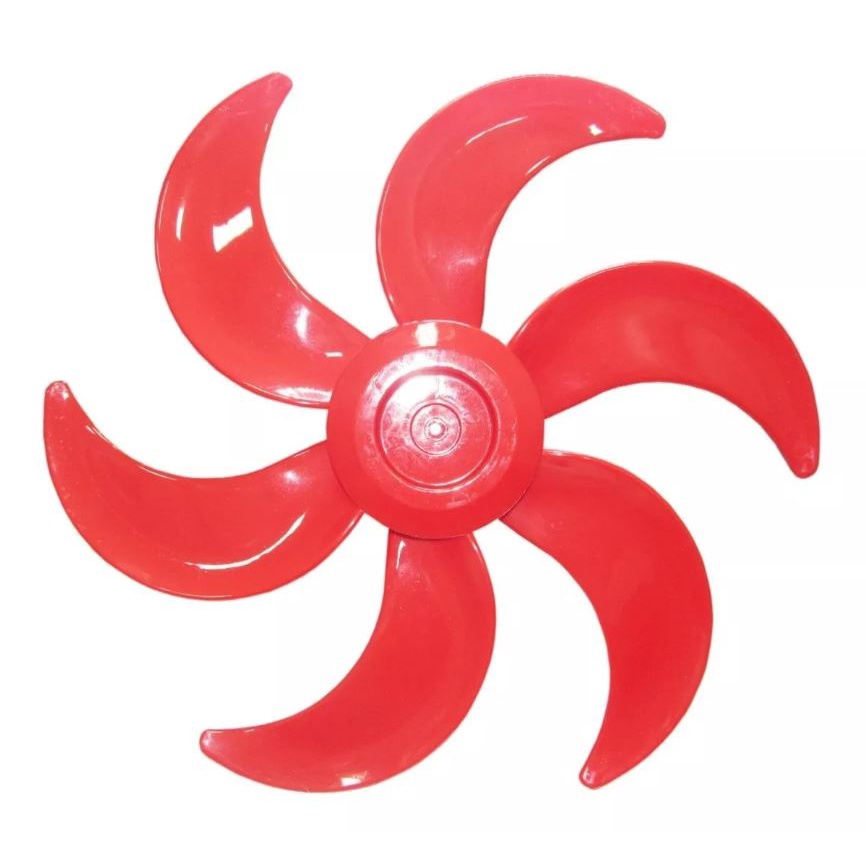 Hélice Original Ventilador Polishop 50cm 6 Pás Vermelha