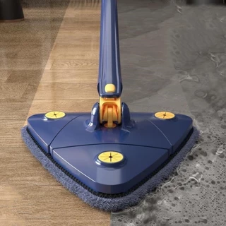 Esfregão Triangulo Mop De Limpeza Ajustável Giratória 360° Ming