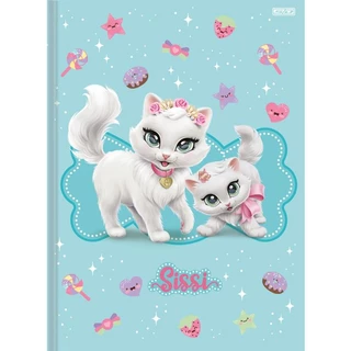 Caderno Brochura 1/4 Capa Dura Sissi 80f C/05 SAO DOMINGOS