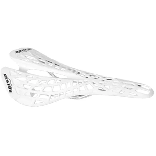Banco Selim MTB Venon Ultraleve Cor Branco/Vermelho-1000 Até 65KG Redstone Bicicleta Mountain Bike